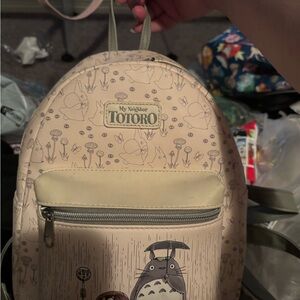 Hot Topic My Neighbor Totoro Cream Backpack
